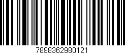 Código de barras (EAN, GTIN, SKU, ISBN): '7898362980121'