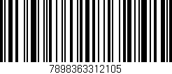 Código de barras (EAN, GTIN, SKU, ISBN): '7898363312105'