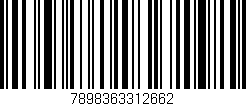 Código de barras (EAN, GTIN, SKU, ISBN): '7898363312662'
