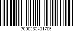 Código de barras (EAN, GTIN, SKU, ISBN): '7898363401786'