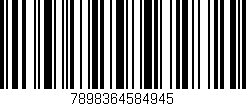 Código de barras (EAN, GTIN, SKU, ISBN): '7898364584945'