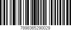 Código de barras (EAN, GTIN, SKU, ISBN): '7898365290029'
