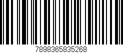 Código de barras (EAN, GTIN, SKU, ISBN): '7898365835268'