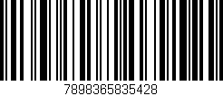 Código de barras (EAN, GTIN, SKU, ISBN): '7898365835428'