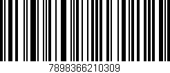 Código de barras (EAN, GTIN, SKU, ISBN): '7898366210309'