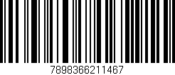Código de barras (EAN, GTIN, SKU, ISBN): '7898366211467'