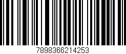 Código de barras (EAN, GTIN, SKU, ISBN): '7898366214253'