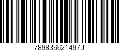 Código de barras (EAN, GTIN, SKU, ISBN): '7898366214970'