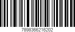 Código de barras (EAN, GTIN, SKU, ISBN): '7898366216202'