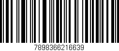 Código de barras (EAN, GTIN, SKU, ISBN): '7898366216639'