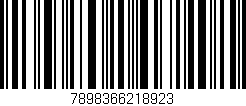 Código de barras (EAN, GTIN, SKU, ISBN): '7898366218923'