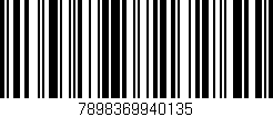 Código de barras (EAN, GTIN, SKU, ISBN): '7898369940135'