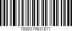 Código de barras (EAN, GTIN, SKU, ISBN): '7898370631671'