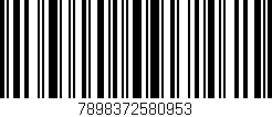 Código de barras (EAN, GTIN, SKU, ISBN): '7898372580953'
