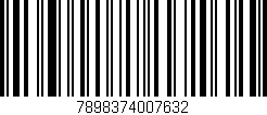 Código de barras (EAN, GTIN, SKU, ISBN): '7898374007632'
