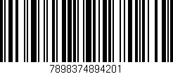 Código de barras (EAN, GTIN, SKU, ISBN): '7898374894201'