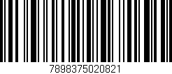 Código de barras (EAN, GTIN, SKU, ISBN): '7898375020821'