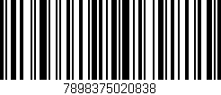 Código de barras (EAN, GTIN, SKU, ISBN): '7898375020838'