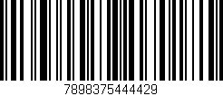 Código de barras (EAN, GTIN, SKU, ISBN): '7898375444429'