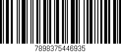 Código de barras (EAN, GTIN, SKU, ISBN): '7898375446935'