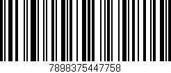 Código de barras (EAN, GTIN, SKU, ISBN): '7898375447758'