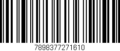 Código de barras (EAN, GTIN, SKU, ISBN): '7898377271610'
