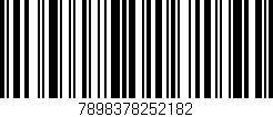 Código de barras (EAN, GTIN, SKU, ISBN): '7898378252182'