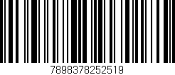 Código de barras (EAN, GTIN, SKU, ISBN): '7898378252519'