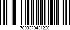 Código de barras (EAN, GTIN, SKU, ISBN): '7898378431228'