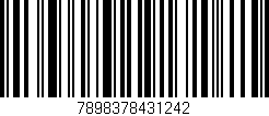 Código de barras (EAN, GTIN, SKU, ISBN): '7898378431242'