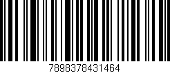 Código de barras (EAN, GTIN, SKU, ISBN): '7898378431464'