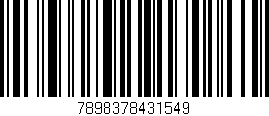 Código de barras (EAN, GTIN, SKU, ISBN): '7898378431549'
