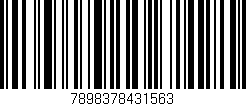 Código de barras (EAN, GTIN, SKU, ISBN): '7898378431563'