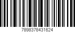 Código de barras (EAN, GTIN, SKU, ISBN): '7898378431624'