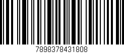 Código de barras (EAN, GTIN, SKU, ISBN): '7898378431808'