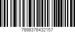 Código de barras (EAN, GTIN, SKU, ISBN): '7898378432157'
