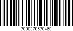 Código de barras (EAN, GTIN, SKU, ISBN): '7898378570460'