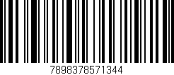 Código de barras (EAN, GTIN, SKU, ISBN): '7898378571344'
