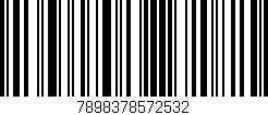 Código de barras (EAN, GTIN, SKU, ISBN): '7898378572532'