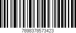 Código de barras (EAN, GTIN, SKU, ISBN): '7898378573423'