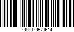 Código de barras (EAN, GTIN, SKU, ISBN): '7898378573614'