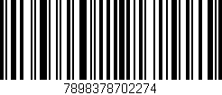 Código de barras (EAN, GTIN, SKU, ISBN): '7898378702274'