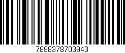 Código de barras (EAN, GTIN, SKU, ISBN): '7898378703943'