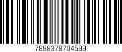 Código de barras (EAN, GTIN, SKU, ISBN): '7898378704599'