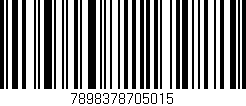 Código de barras (EAN, GTIN, SKU, ISBN): '7898378705015'