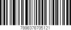 Código de barras (EAN, GTIN, SKU, ISBN): '7898378705121'