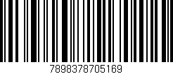 Código de barras (EAN, GTIN, SKU, ISBN): '7898378705169'