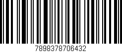 Código de barras (EAN, GTIN, SKU, ISBN): '7898378706432'
