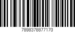 Código de barras (EAN, GTIN, SKU, ISBN): '7898378877170'
