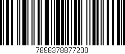 Código de barras (EAN, GTIN, SKU, ISBN): '7898378877200'